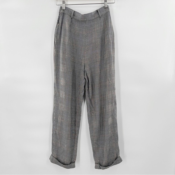 VINTAGE Jones New York Glen check high rise trousers - Picture 2 of 7